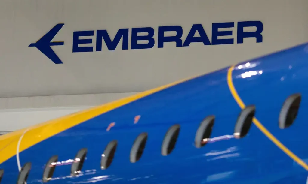Embraer registra aumento de 22% em pedidos no primeiro trimestre